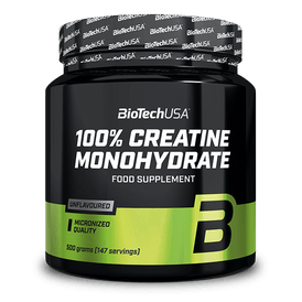100% Creatine Monohydrate - 500 g - BioTechUSA Hungary