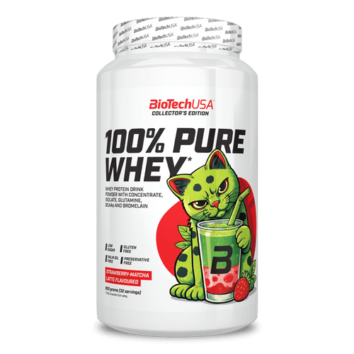 100% Pure Whey - 900 g Strawberry-matcha latte