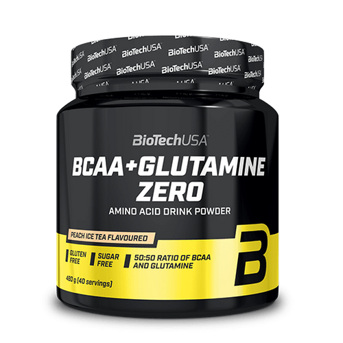 BCAA + Glutamine Zero - 480 g - BioTechUSA Hungary