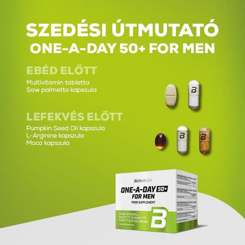 One-A-Day 50+ For Men - 30 csomag