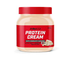 Protein Cream - 400 g fehércsokoládé ízű - BioTechUSA Hungary