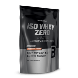Iso Whey Zero Black Getränkepulver auf Basis von Molkeproteinisolat - 500 g - BioTechUSA