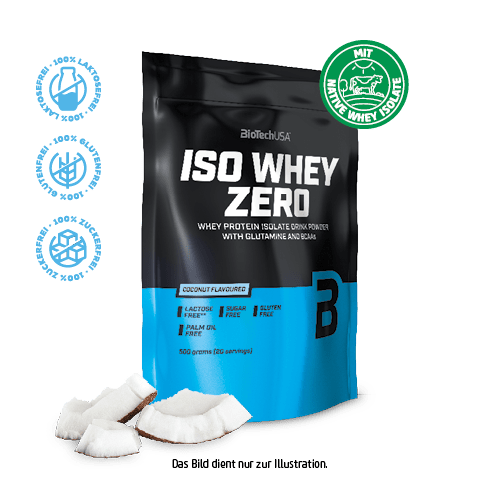 Iso Whey Zero Protein Isolat Pulver  - 500 g