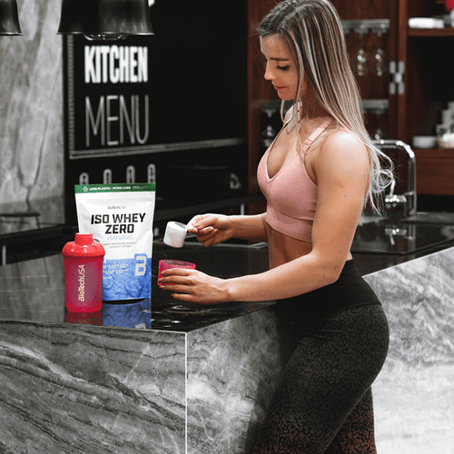 Iso Whey Zero Natural Getränkepulver auf Basis von Molkeproteinisolat - 500 g